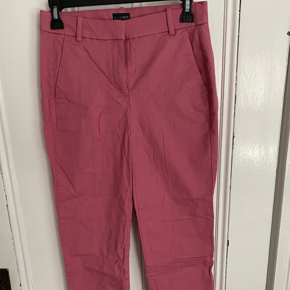 Pink J Crew Dress Pants